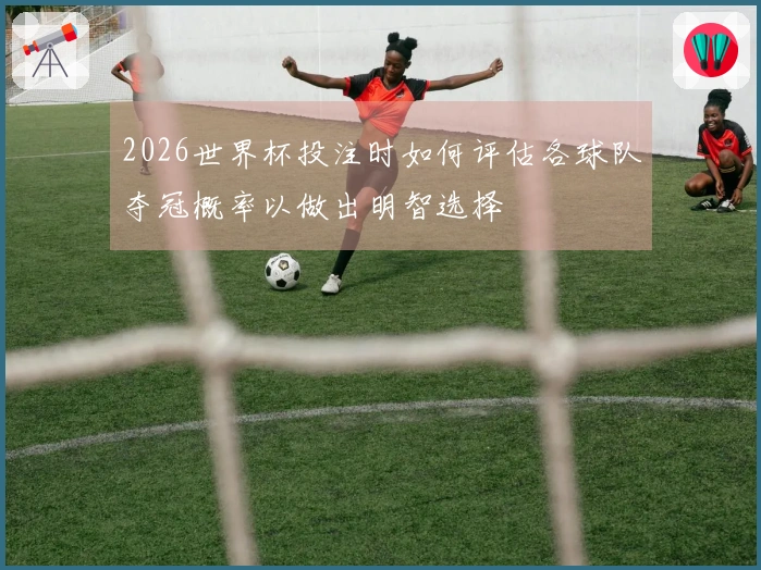 2026世界杯投注时如何评估各球队夺冠概率以做出明智选择